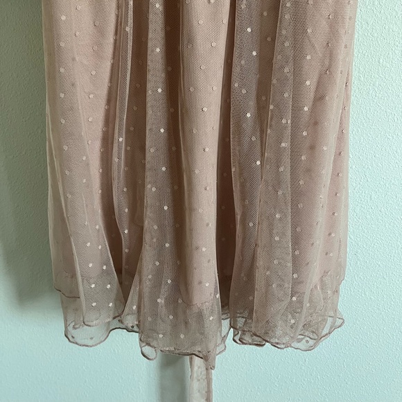 Peach Colored Dress Women’s Size S - Picture 2 of 4